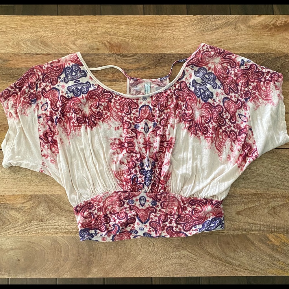 Free People Paisley Top